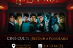 LA MAGIE DE HARRY POTTER DÉBARQUE À TMV CINÉMAS GARDEN CITY !  Du 13 au 31 mars 2025, revivez l’intégralité de la saga culte sur grand écran !